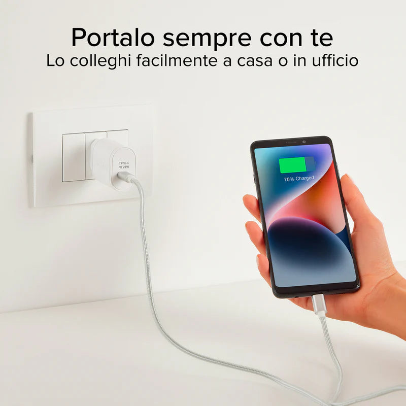 Caricabatterie Power Delivery 20W