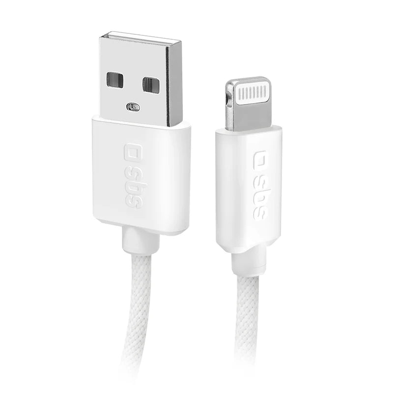 Cavo USB-A - Lightning in tessuto con fermacavo, 1.5 metri