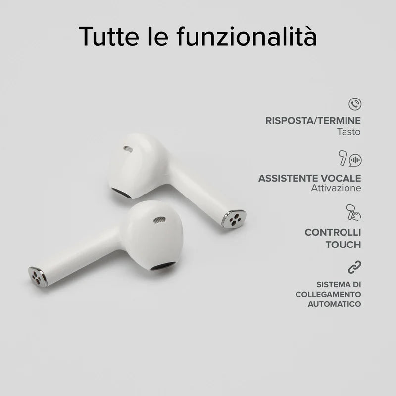 TWS One Color– auricolari wireless con tecnologia True Wireless Stereo