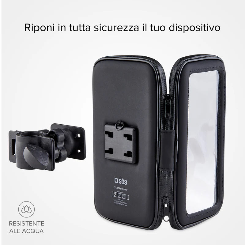 Porta cellulare fino a 6,7 pollici impermeabile, touch screen