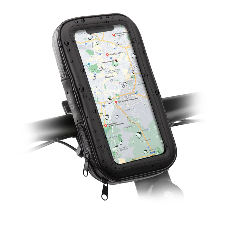 Porta cellulare fino a 6,7 pollici impermeabile, touch screen