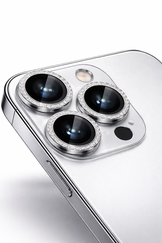 Cerchietti fotocamera Silver Glitter